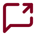 Message Square Share icon