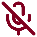 Mic Off icon