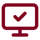 Monitor Check icon