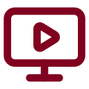 Monitor Play icon