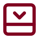 Panel Bottom Close icon