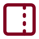 Panel Right Dashed icon