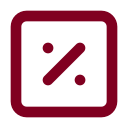 Percent Square icon