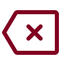 Backspace icon
