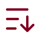 Sort Ascending icon