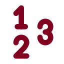 Numbers icon