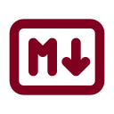 Markdown icon