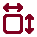 Dimensions icon