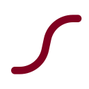 Stroke Curved icon