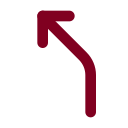 Arrow Bear Left icon