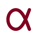 Alpha icon
